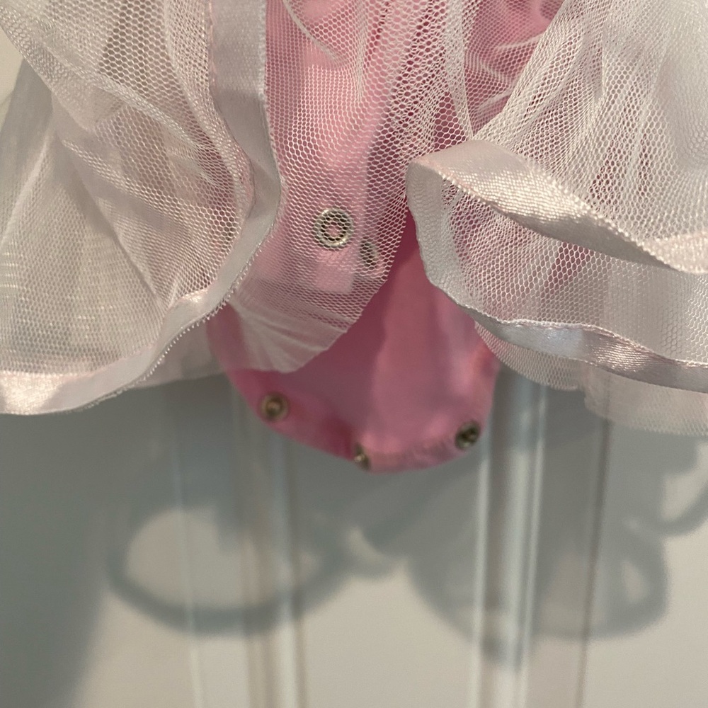 Popatu Pink Formal Baby Girl Dress 3-6 Months - Picture 4 of 4